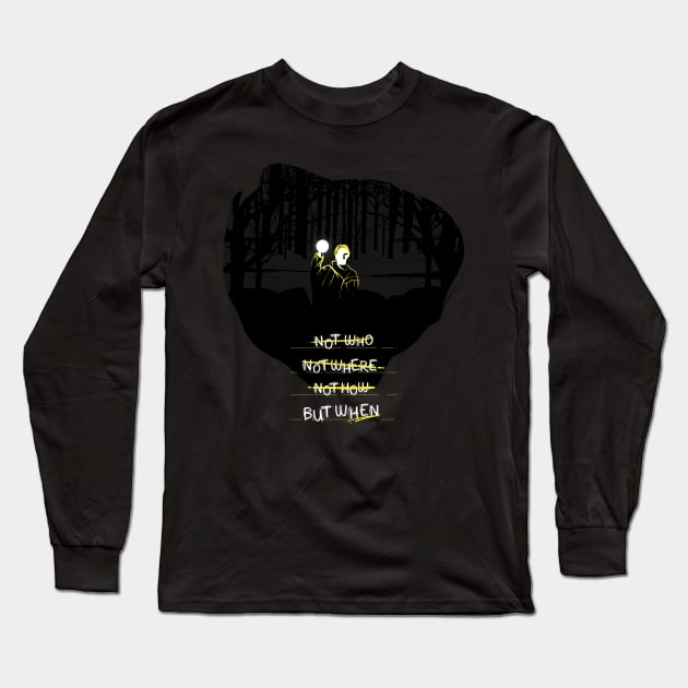 Dark - When Long Sleeve T-Shirt by quadrin